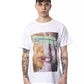 White Cotton Men T-Shirt