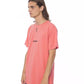 Pink Cotton Men T-Shirt