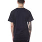 Blue Cotton Men T-Shirt