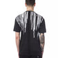 Black Cotton Men T-Shirt