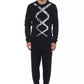 Black Cotton Men Sweater