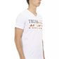 White Cotton Men T-Shirt