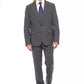 Gray Wool Men Suit