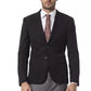 Black Wool Men's Blazer