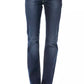 Blue Cotton Women Jeans