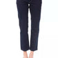 Blue Cotton Women Jeans