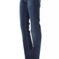 Blue Cotton Women Jeans