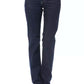 Blue Cotton Women Jeans