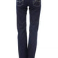 Blue Cotton Women Jeans