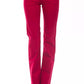 Red Cotton Women Pants