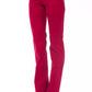 Red Cotton Women Pants