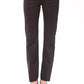 Brown Cotton Women Pants