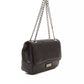 Black Leather Women Crossbody Bag