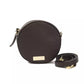 Brown Leather Women Crossbody Bag