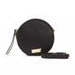 Black Leather Women Crossbody