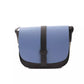 Blue Leather Women Crossbody Bag