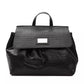 Black Leather Women Handbag