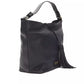 Gray Leather Women Shoulder Bag