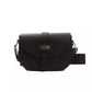 Black Leather Women Crossbody Bag