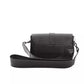 Black Leather Women Crossbody