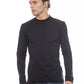 Black Cotton Men Sweater