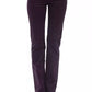 Purple Cotton Women Jean