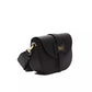 Black Leather Women Crossbody Bag