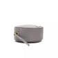 Gray Leather Women Crossbody