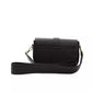 Black Leather Women Crossbody Bag