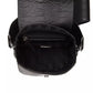 Black Leather Women Crossbody