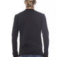 Black Cotton Men Sweater