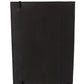 Black Leather Bifold Travel Holder Logo Wallet