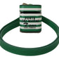 Green Leather Strap Gold Metal Logo Airpods Case