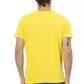 Yellow Cotton Men T-Shirt