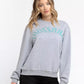 Gray Cotton Women Sweater