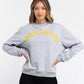 Gray Cotton Women Sweater