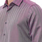 Burgundy Cotton Men Shirt