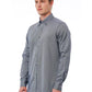 Blue Cotton Men Shirt