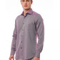 Burgundy Cotton Men Shirt