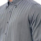 Blue Cotton Men Shirt