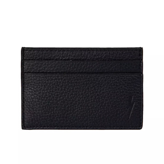 Black Leather Men's Wallet