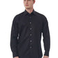 Black Cotton Men Shirt