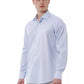 Light Blue Cotton Men Shirt