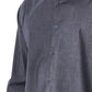 Gray Cotton Men Shirt