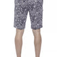 Blue Cotton Men's Bermuda Short