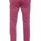 Fuchsia Cotton Men Trouser