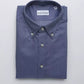 Blue Cotton Men Shirt