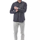 Gray Cotton Men Shirt