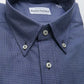 Blue Cotton Men Shirt