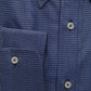 Blue Cotton Men Shirt